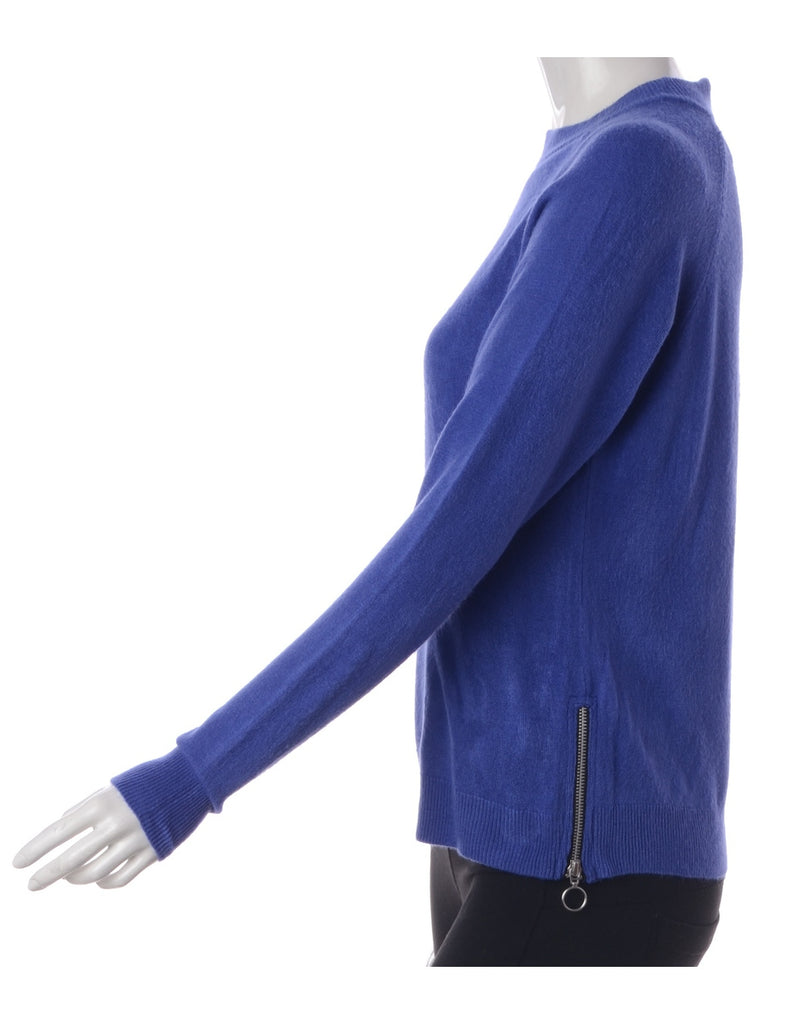 Beyond Retro Label Label Eloise Zip Hem Turtleneck