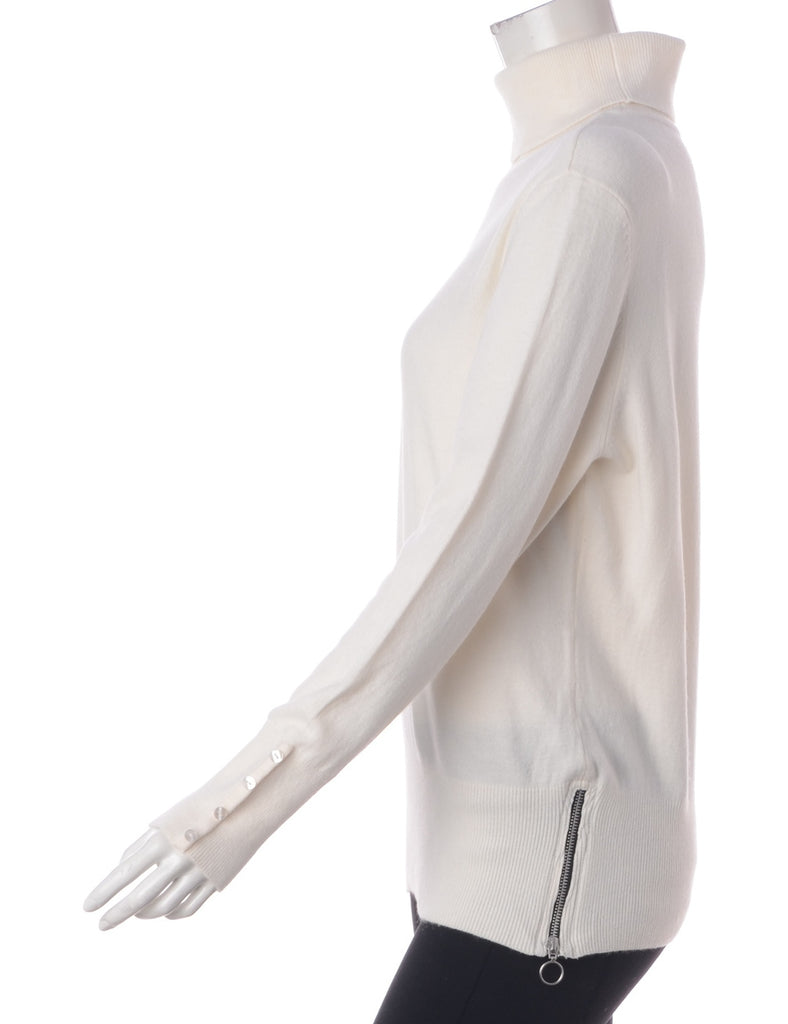 Beyond Retro Label Label Eloise Zip Hem Turtleneck