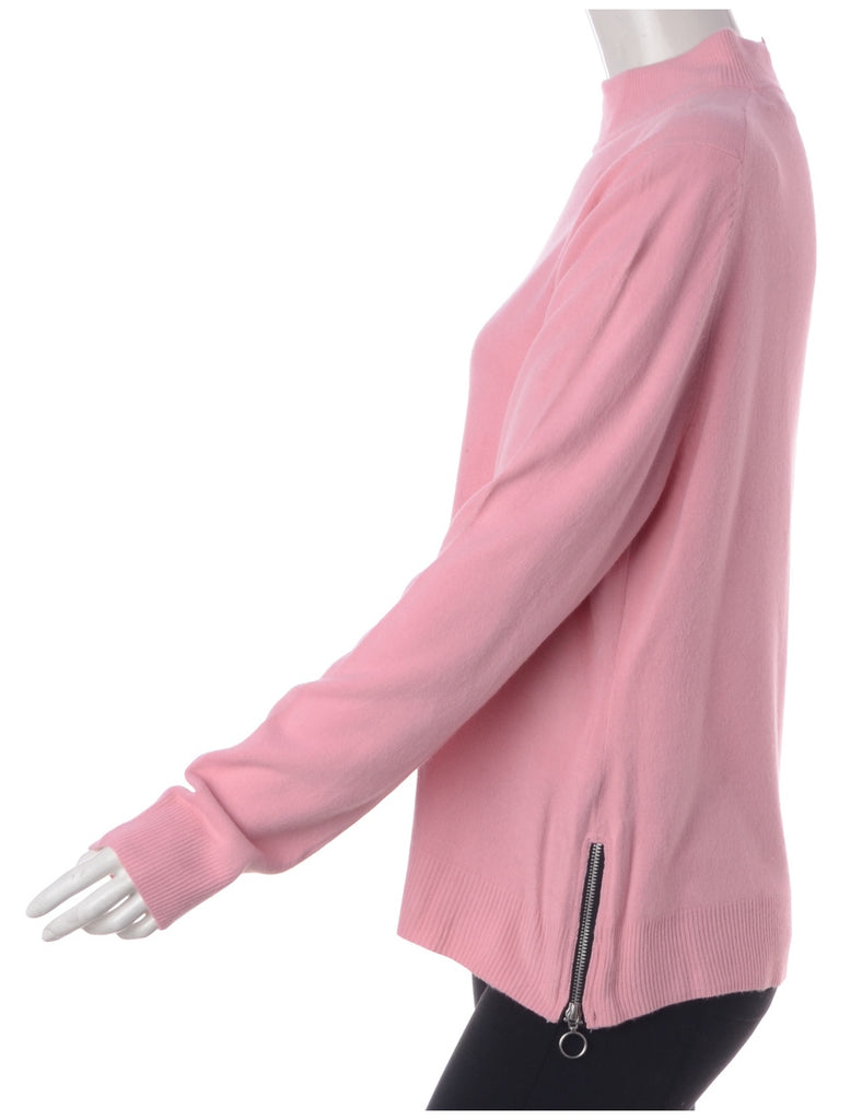 Beyond Retro Label Label Eloise Zip Hem Turtleneck