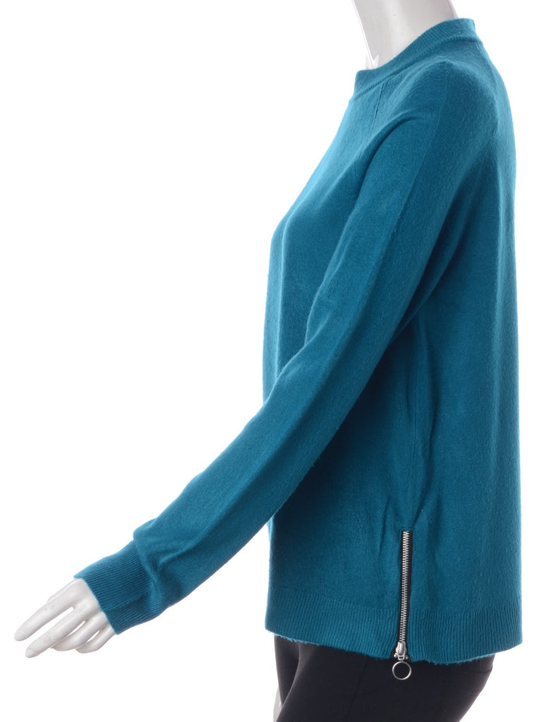 Beyond Retro Label Label Eloise Zip Hem Turtleneck