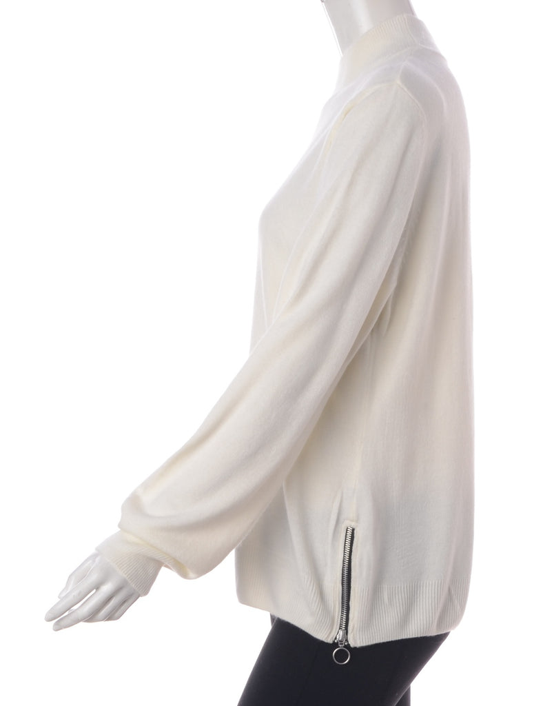 Beyond Retro Label Label Eloise Zip Hem Turtleneck