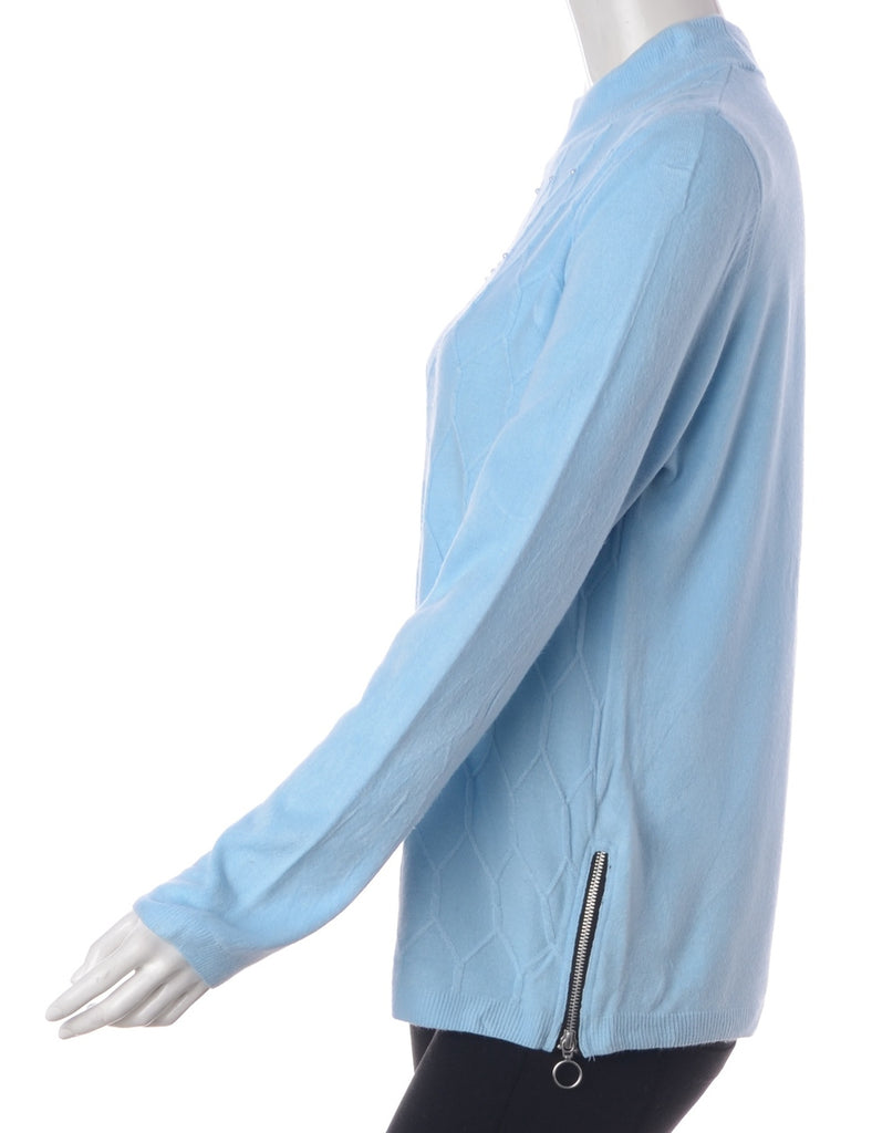 Beyond Retro Label Label Eloise Zip Hem Turtleneck