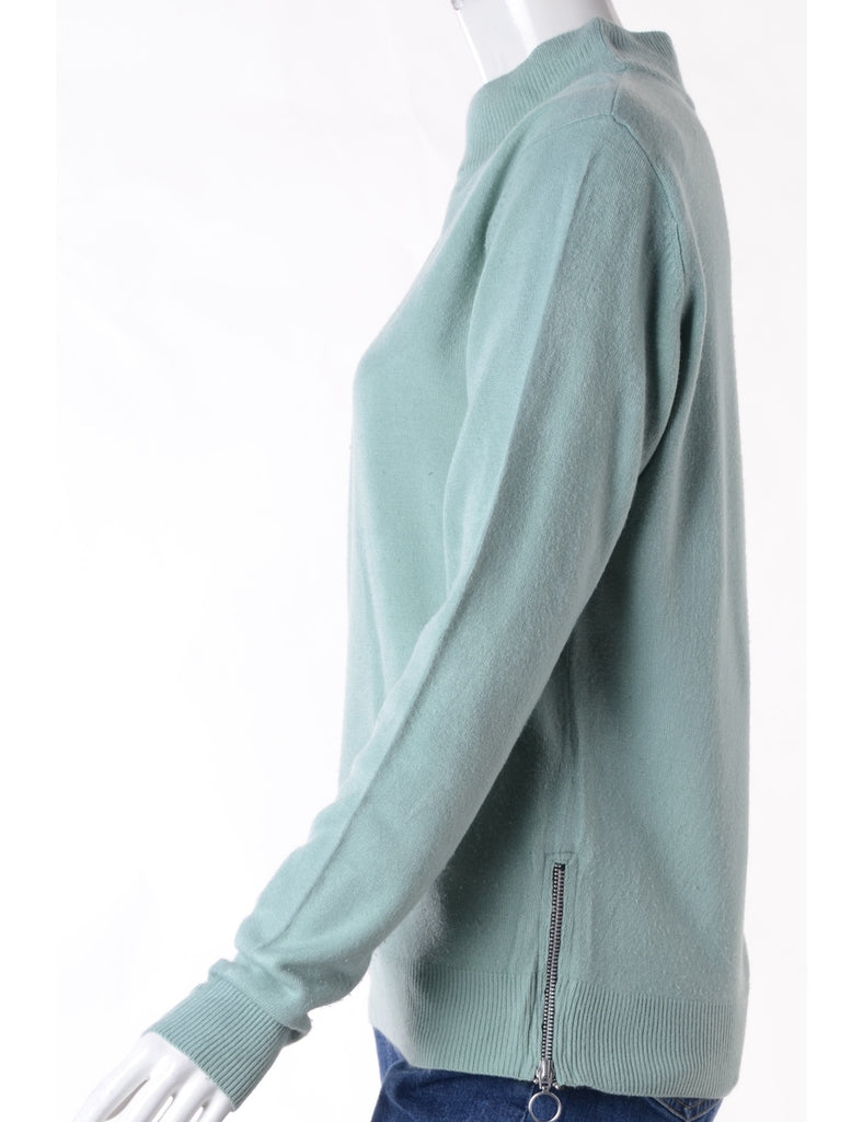 Beyond Retro Label Label Eloise Zip Hem Turtleneck