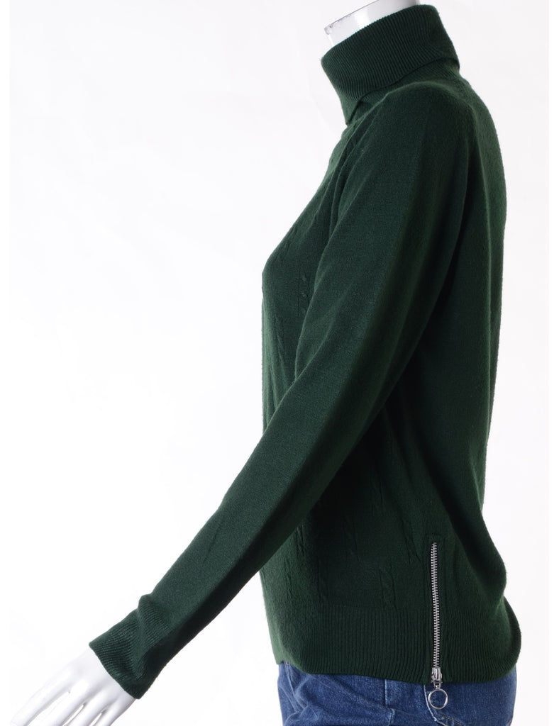 Beyond Retro Label Label Eloise Zip Hem Turtleneck
