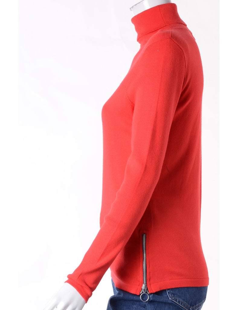 Beyond Retro Label Label Eloise Zip Hem Turtleneck