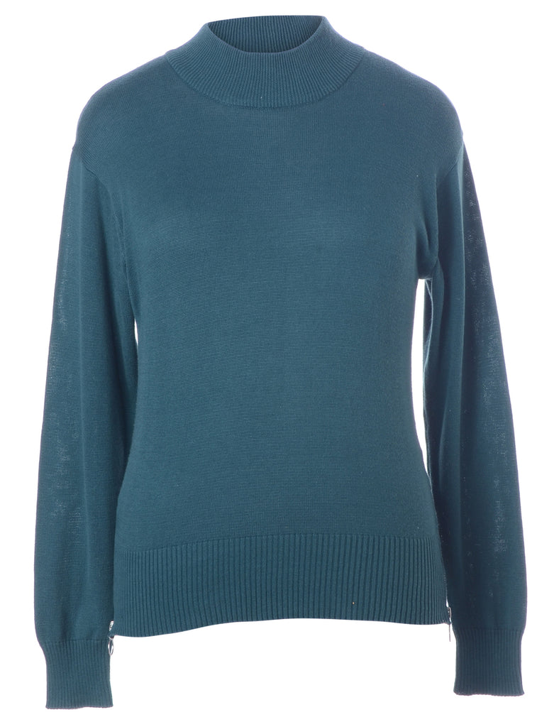 Beyond Retro Label Label Eloise Zip Hem Turtleneck