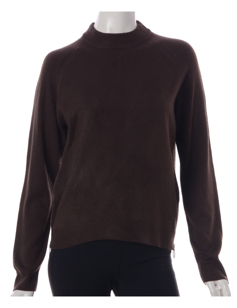 Beyond Retro Label Label Eloise Zip Hem Turtleneck