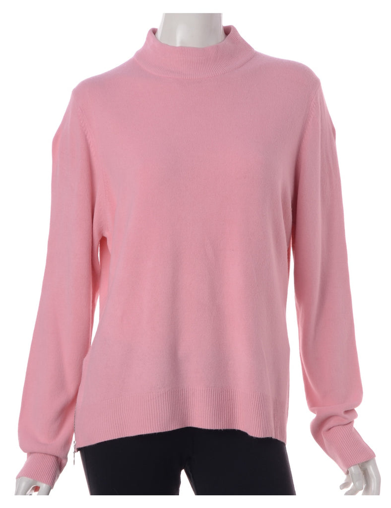 Beyond Retro Label Label Eloise Zip Hem Turtleneck