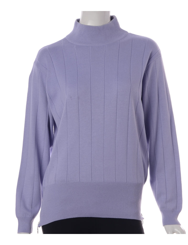 Beyond Retro Label Label Eloise Zip Hem Turtleneck