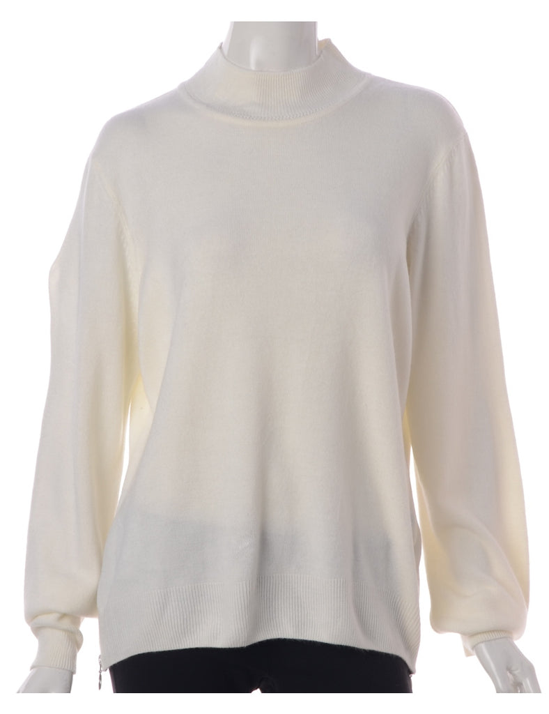 Beyond Retro Label Label Eloise Zip Hem Turtleneck