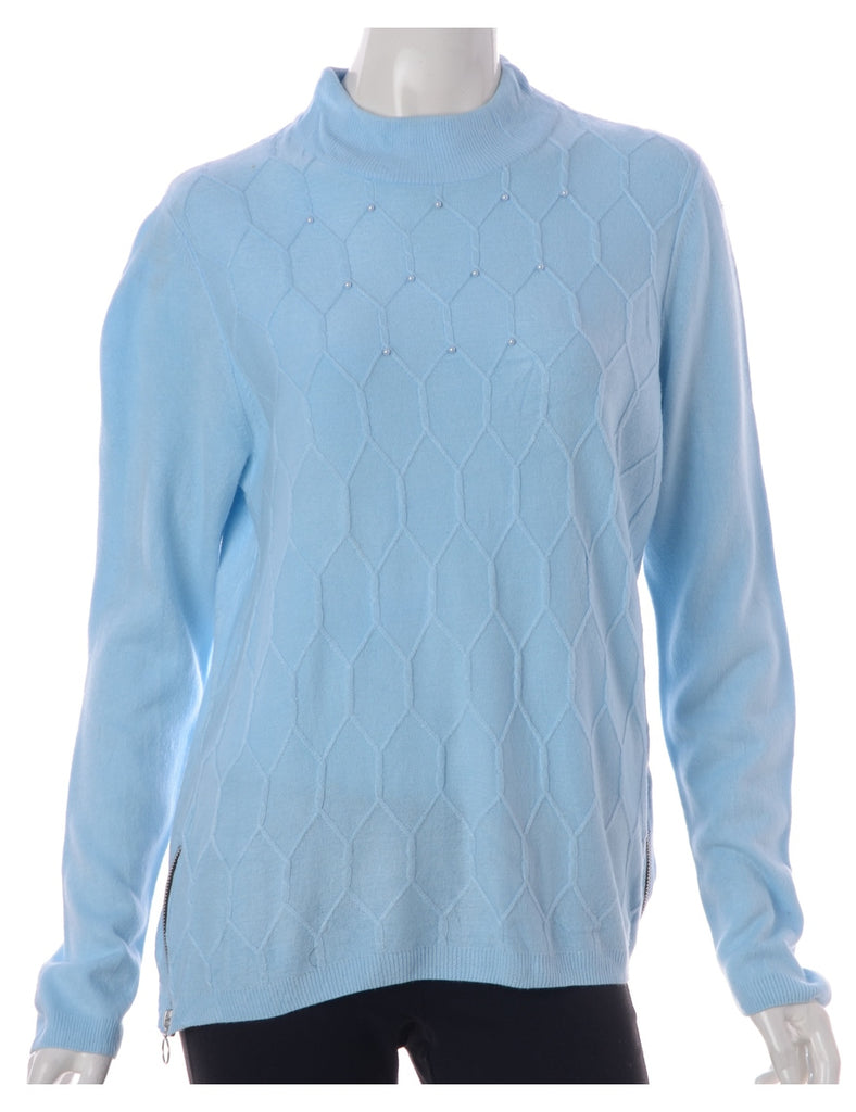 Beyond Retro Label Label Eloise Zip Hem Turtleneck