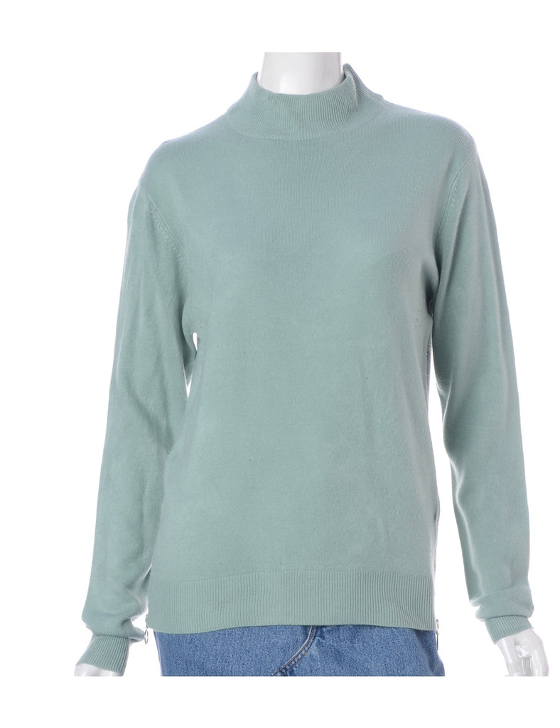 Beyond Retro Label Label Eloise Zip Hem Turtleneck