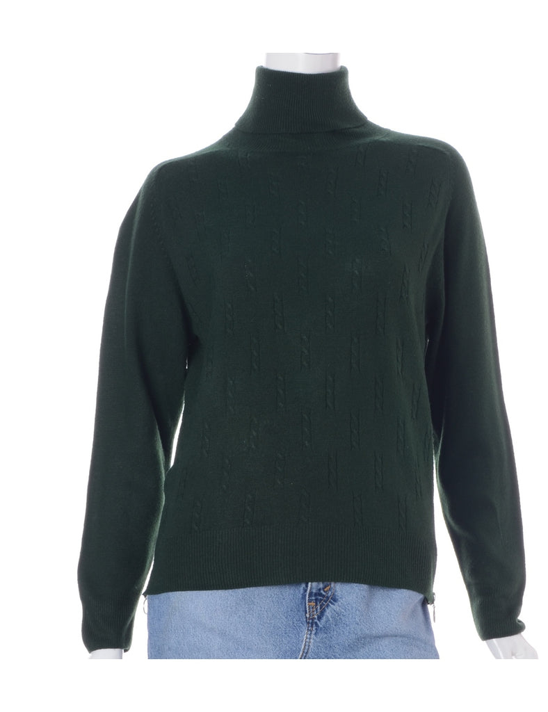 Beyond Retro Label Label Eloise Zip Hem Turtleneck