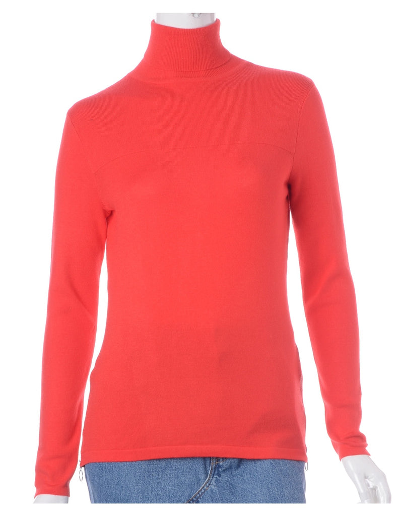 Beyond Retro Label Label Eloise Zip Hem Turtleneck