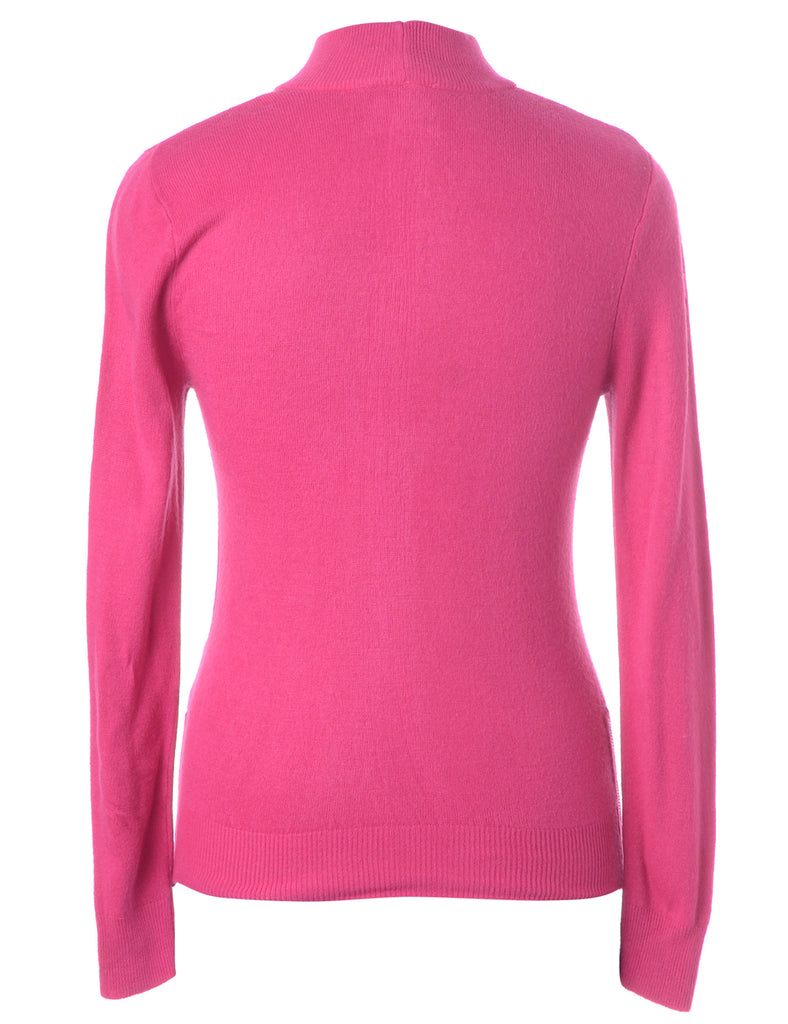 Beyond Retro Label Label Eloise Zip Hem Turtleneck
