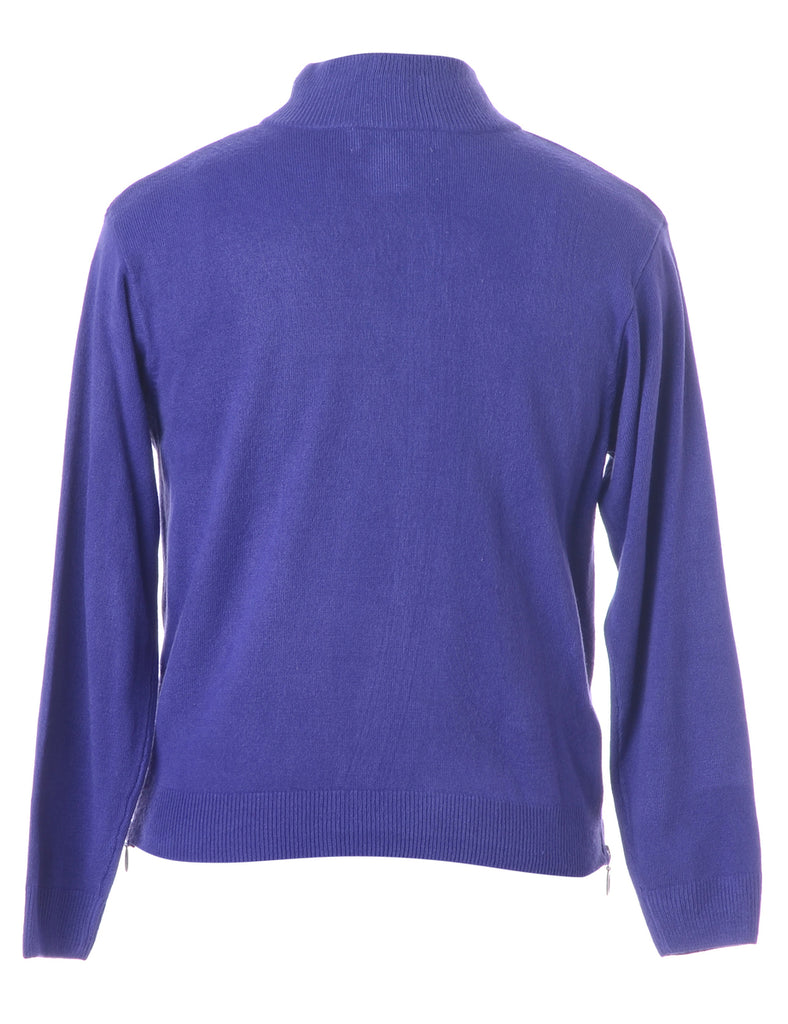 Beyond Retro Label Label Eloise Zip Hem Turtleneck