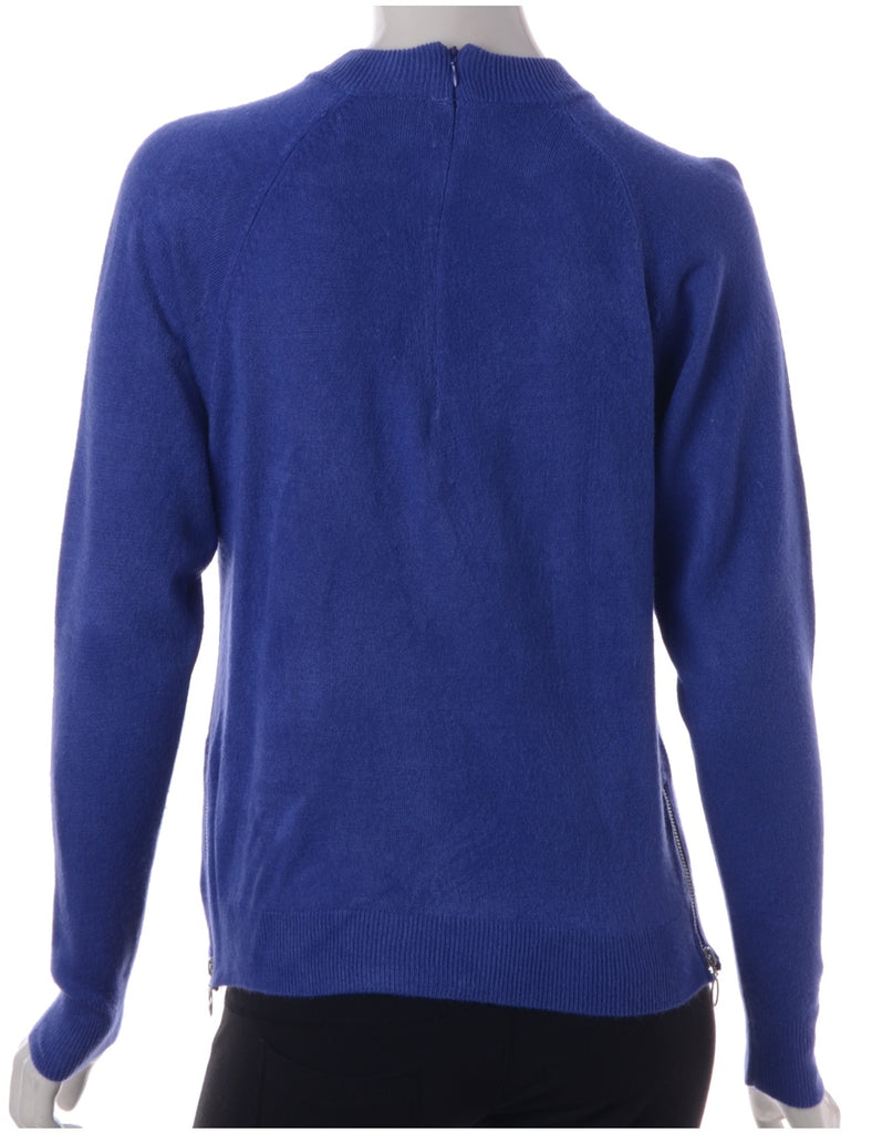 Beyond Retro Label Label Eloise Zip Hem Turtleneck