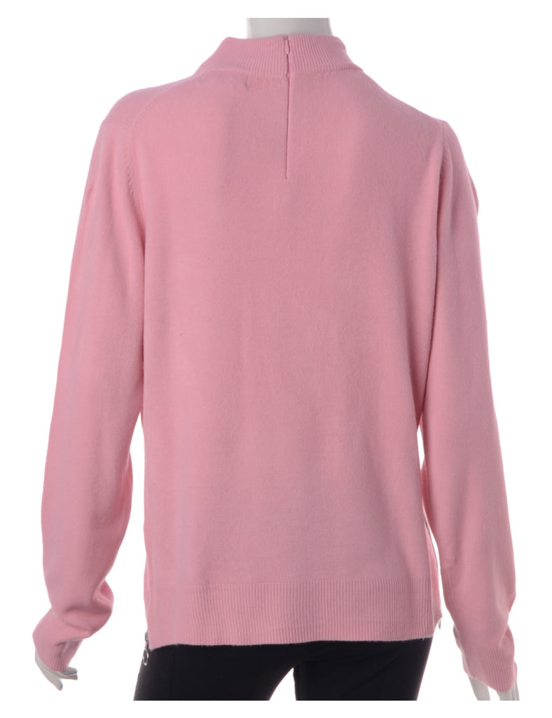 Beyond Retro Label Label Eloise Zip Hem Turtleneck