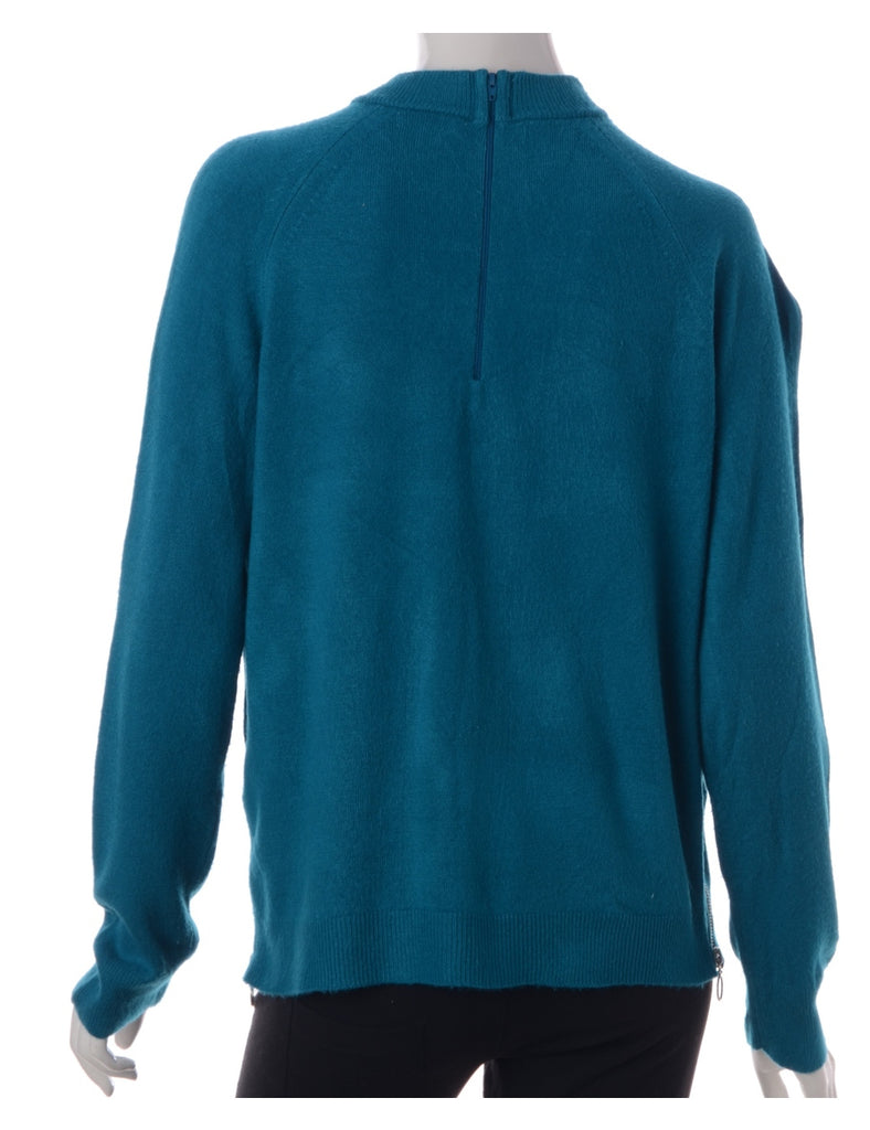 Beyond Retro Label Label Eloise Zip Hem Turtleneck