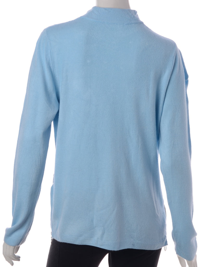 Beyond Retro Label Label Eloise Zip Hem Turtleneck