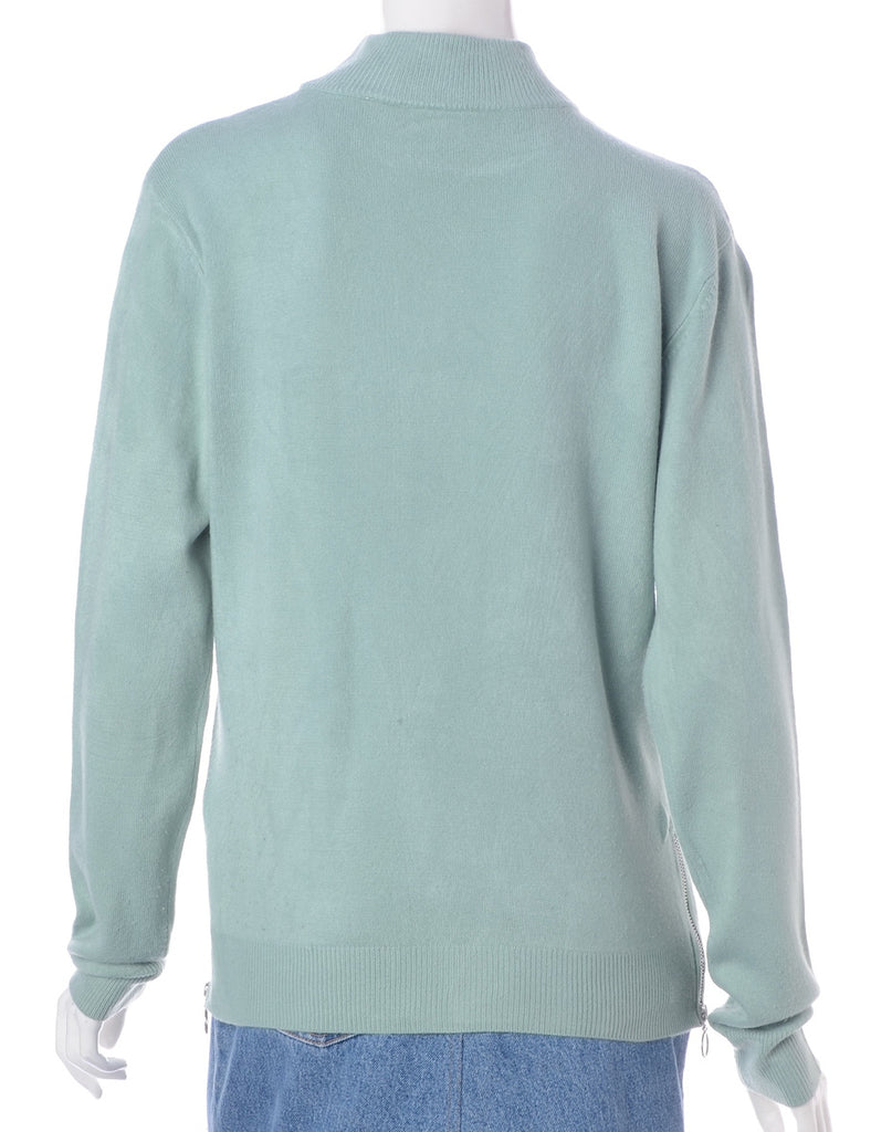 Beyond Retro Label Label Eloise Zip Hem Turtleneck