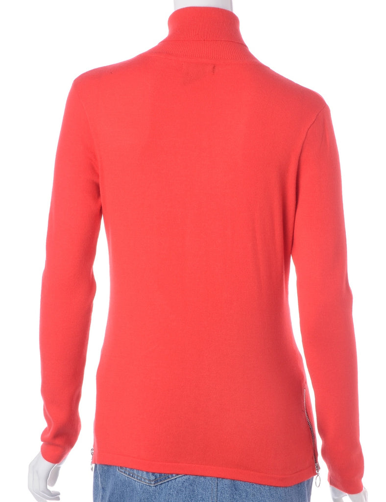 Beyond Retro Label Label Eloise Zip Hem Turtleneck