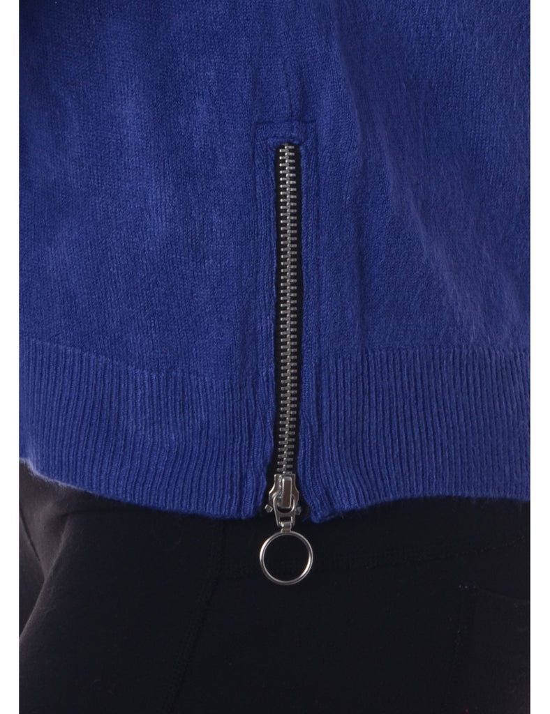 Beyond Retro Label Label Eloise Zip Hem Turtleneck