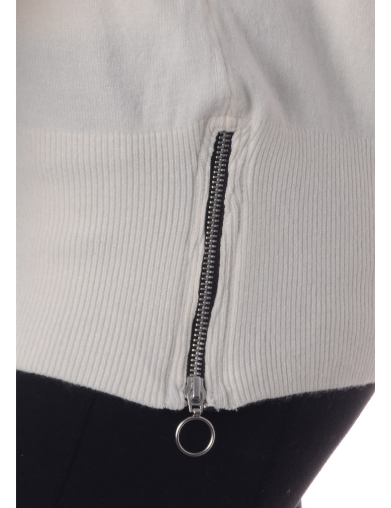 Beyond Retro Label Label Eloise Zip Hem Turtleneck