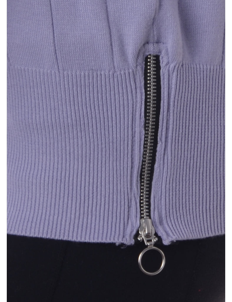 Beyond Retro Label Label Eloise Zip Hem Turtleneck