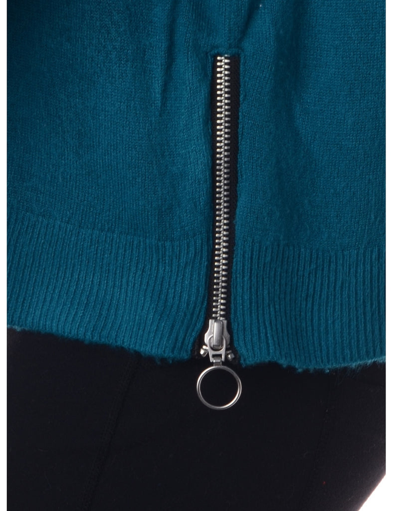 Beyond Retro Label Label Eloise Zip Hem Turtleneck