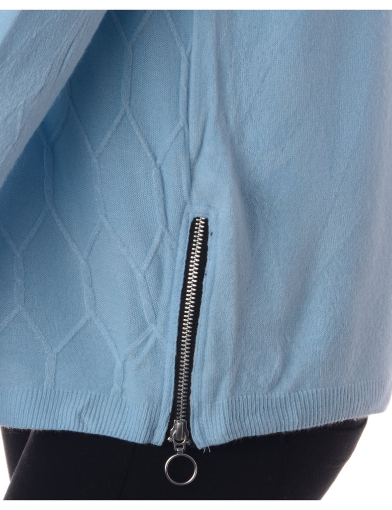 Beyond Retro Label Label Eloise Zip Hem Turtleneck
