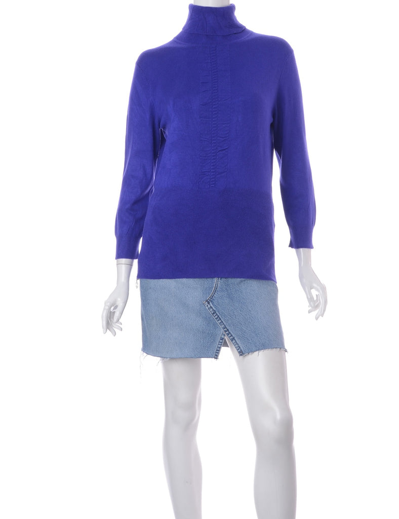Beyond Retro Label Label Eloise Zip Hem Turtleneck