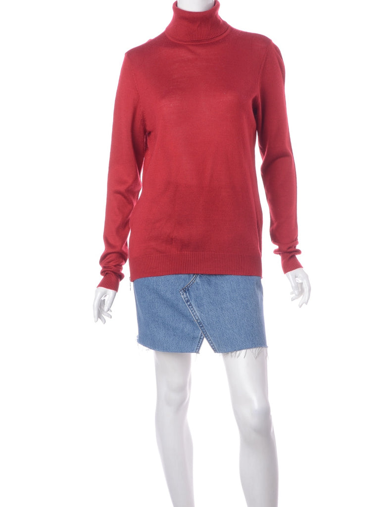 Beyond Retro Label Label Eloise Zip Hem Turtleneck