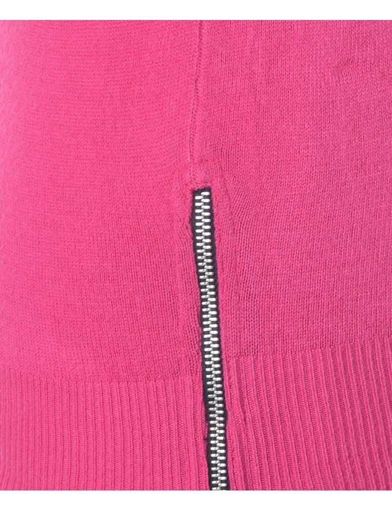 Beyond Retro Label Label Eloise Zip Hem Turtleneck