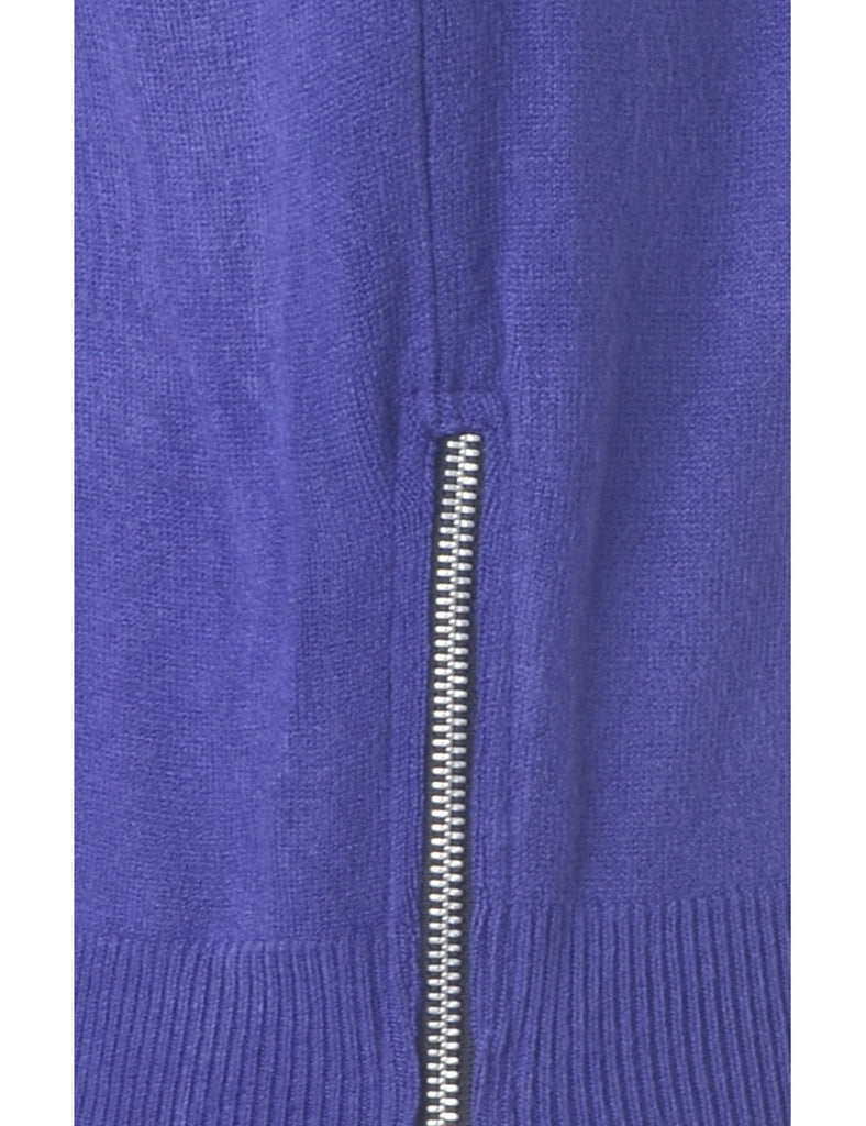 Beyond Retro Label Label Eloise Zip Hem Turtleneck