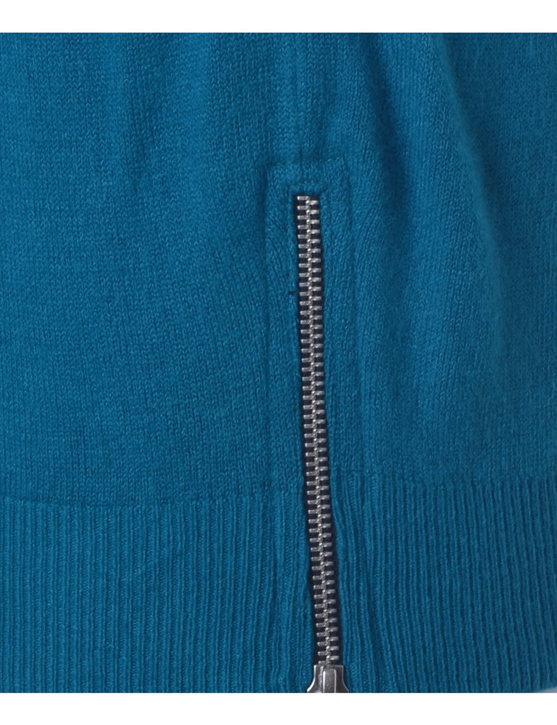 Beyond Retro Label Label Eloise Zip Hem Turtleneck