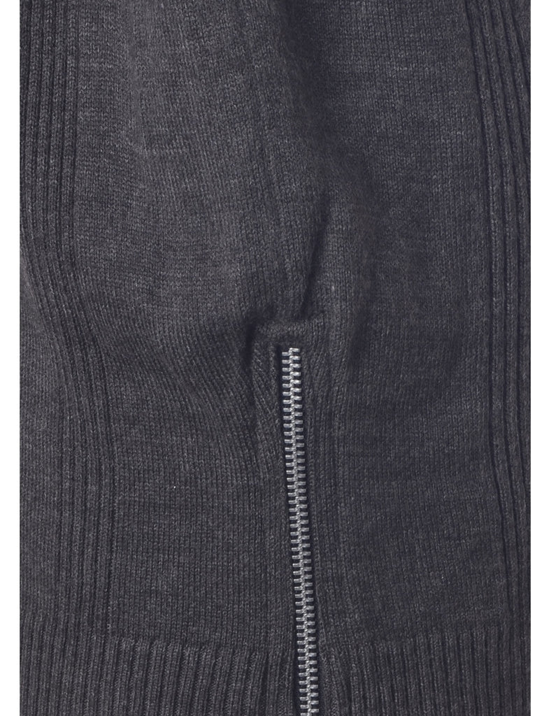 Beyond Retro Label Label Eloise Zip Hem Turtleneck