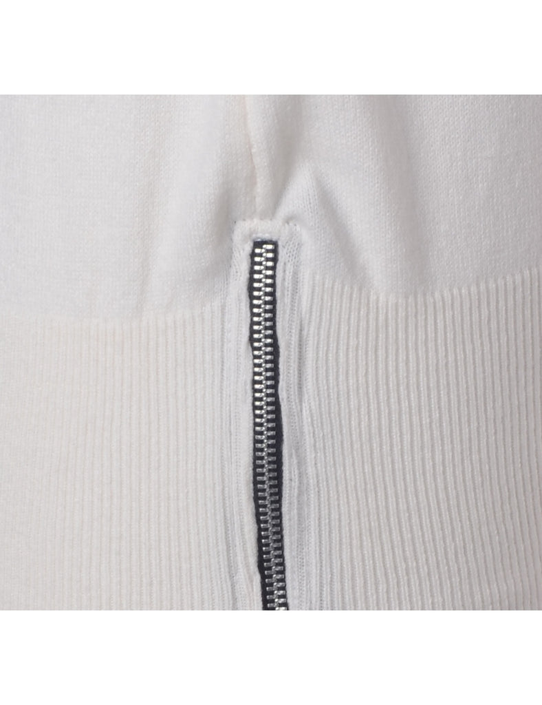 Beyond Retro Label Label Eloise Zip Hem Turtleneck