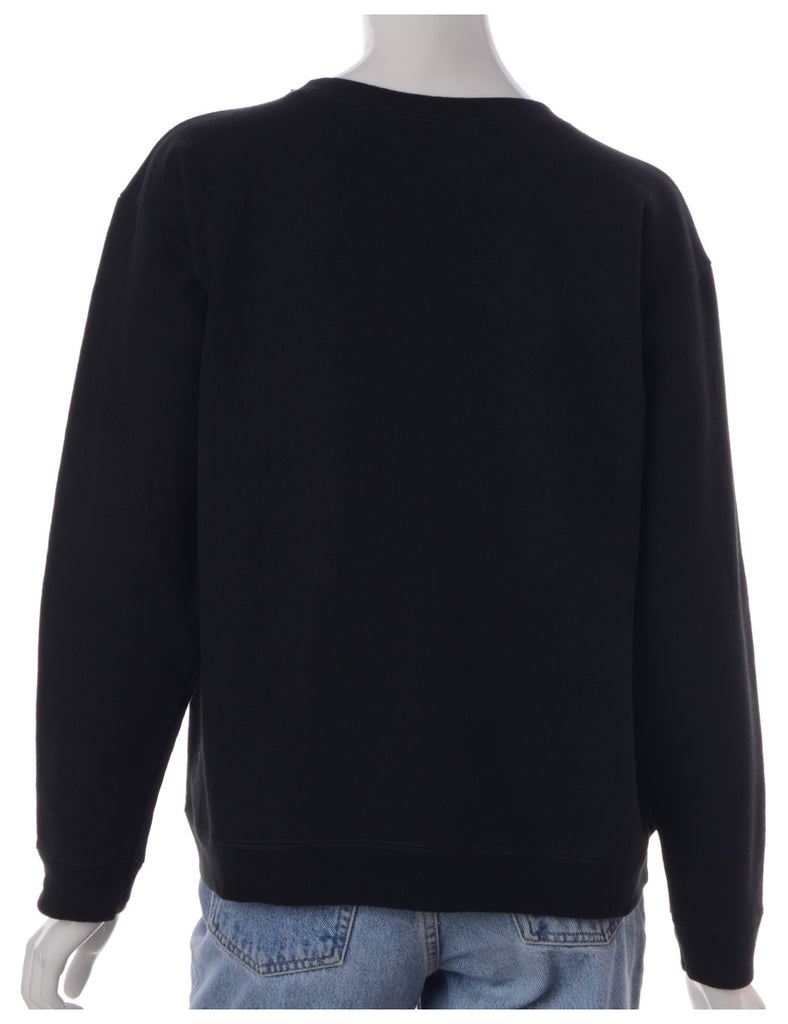 Beyond Retro Label Label Embroidered Sweatshirt