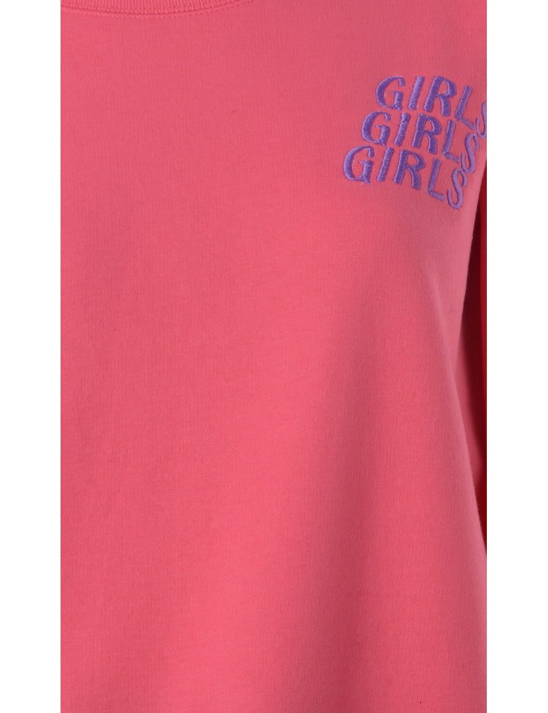 Beyond Retro Label Label Embroidered Sweatshirt
