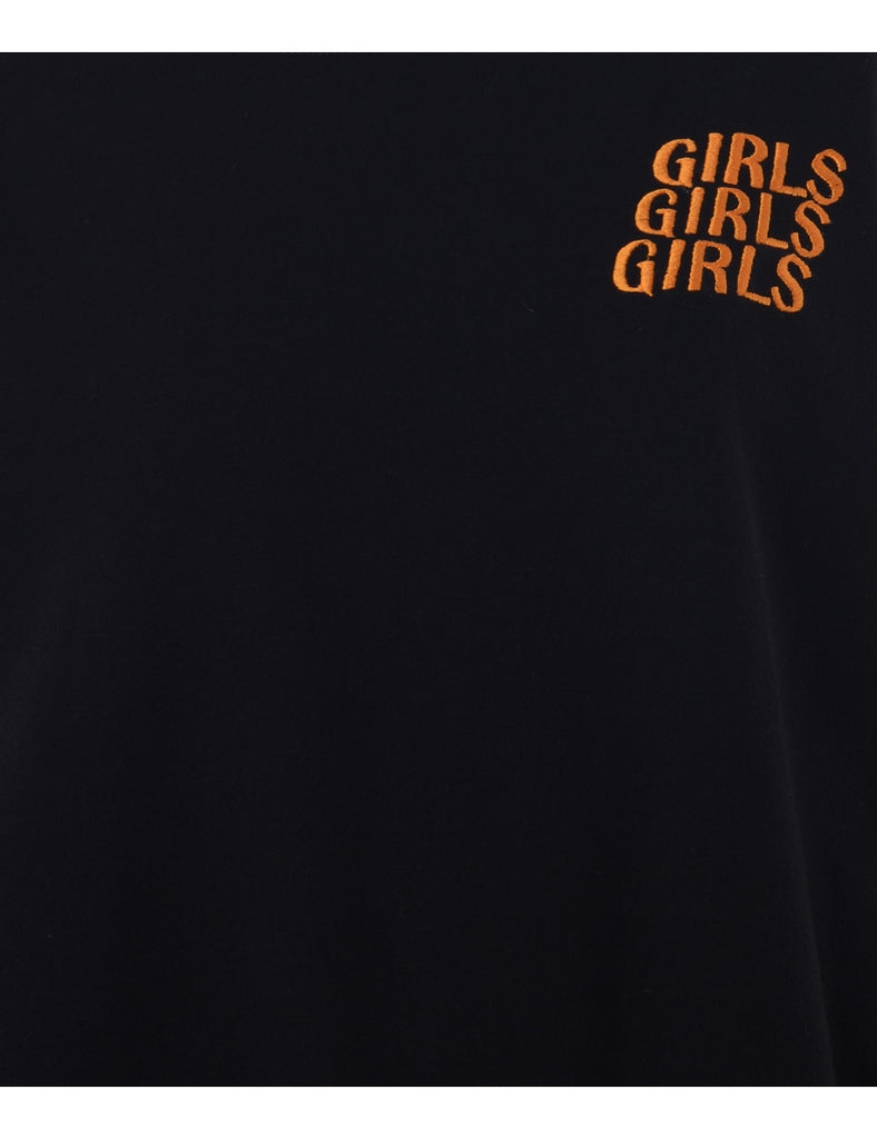 Beyond Retro Label Label Embroidered Sweatshirt