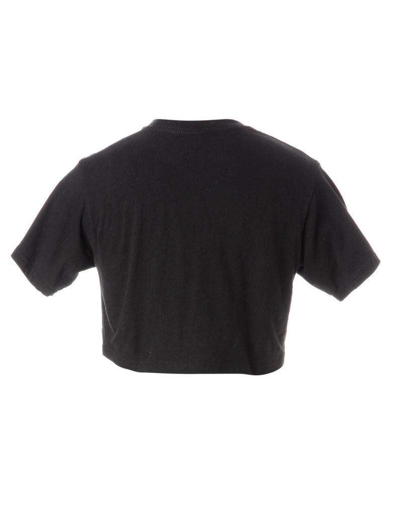 Beyond Retro Label Label Embroidered Witch Crop Top
