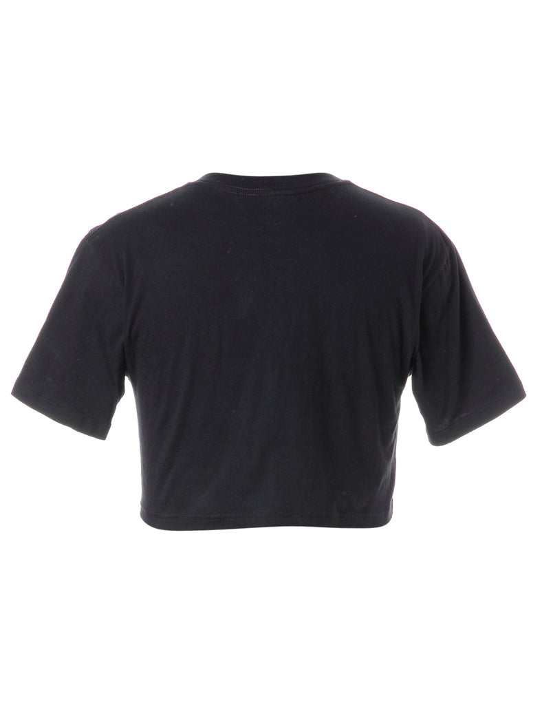 Beyond Retro Label Label Embroidered Witch Crop Top