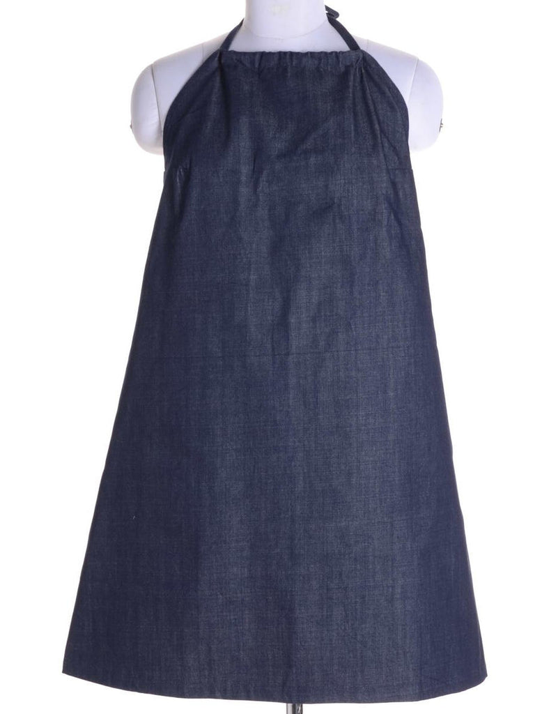 Beyond Retro Label Label Erin Denim Halter Neck Dress