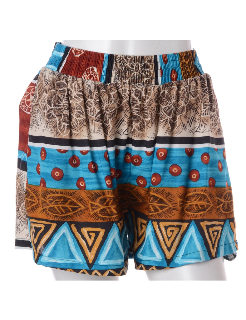 Beyond Retro Label Label Floral Print Summer Shorts