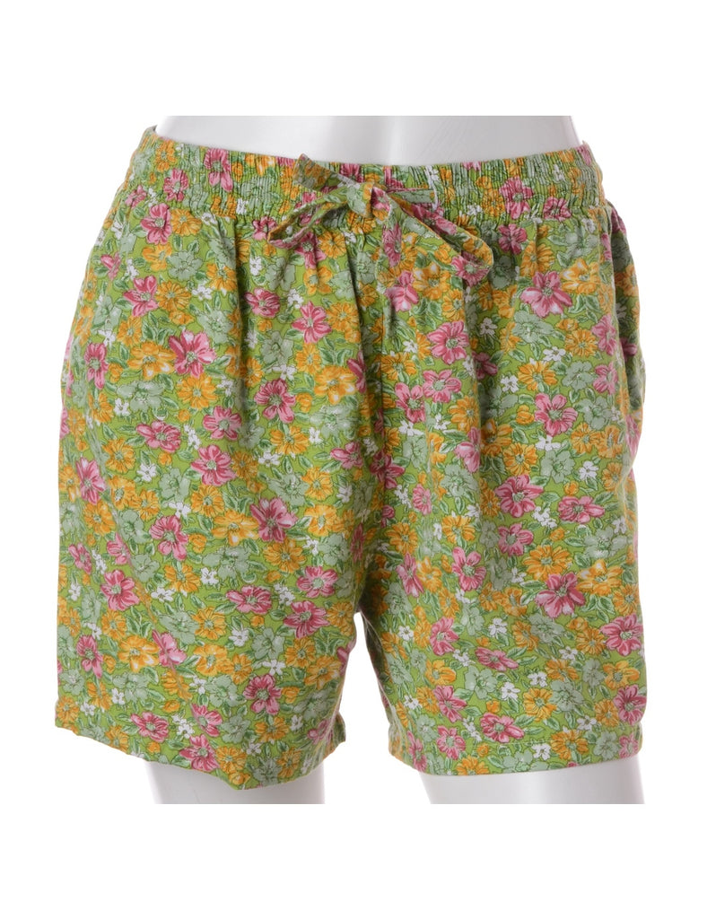 Beyond Retro Label Label Floral Print Summer Shorts