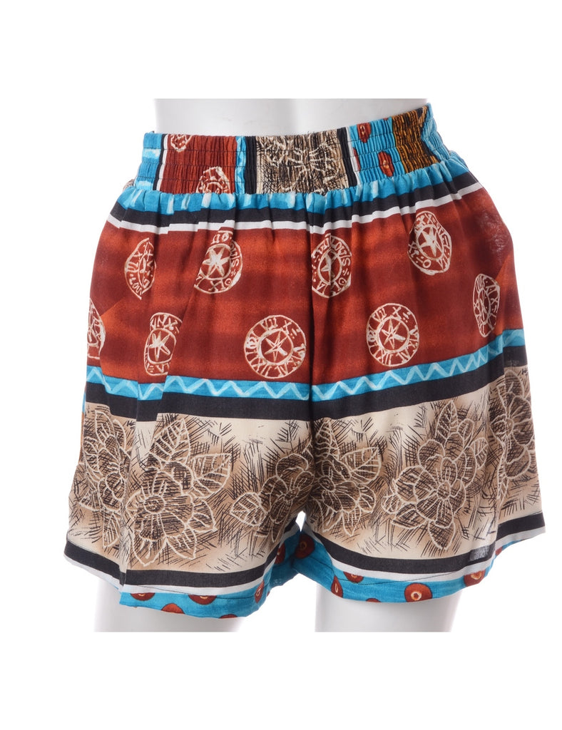 Beyond Retro Label Label Floral Print Summer Shorts