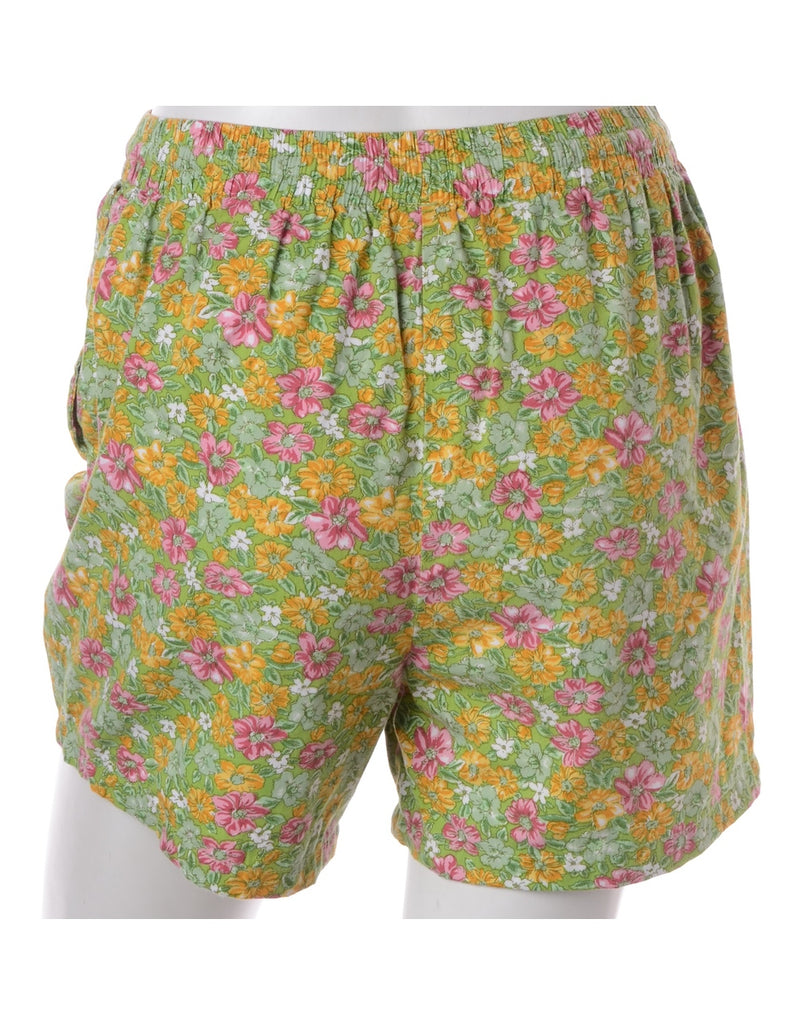 Beyond Retro Label Label Floral Print Summer Shorts