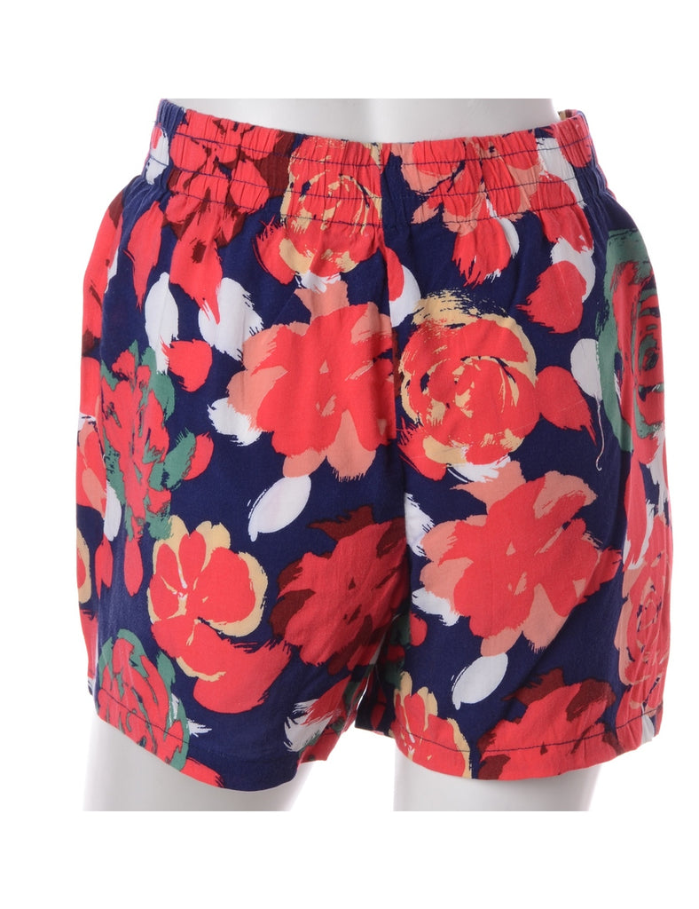 Beyond Retro Label Label Floral Print Summer Shorts