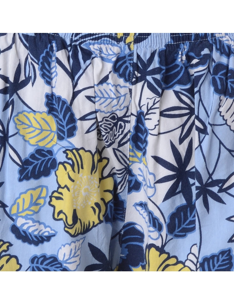 Beyond Retro Label Label Floral Print Summer Shorts